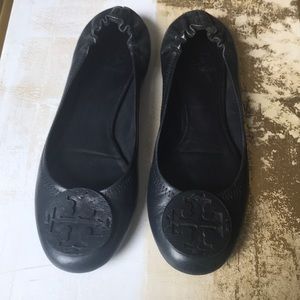 Tory Burch Navy ballet flats